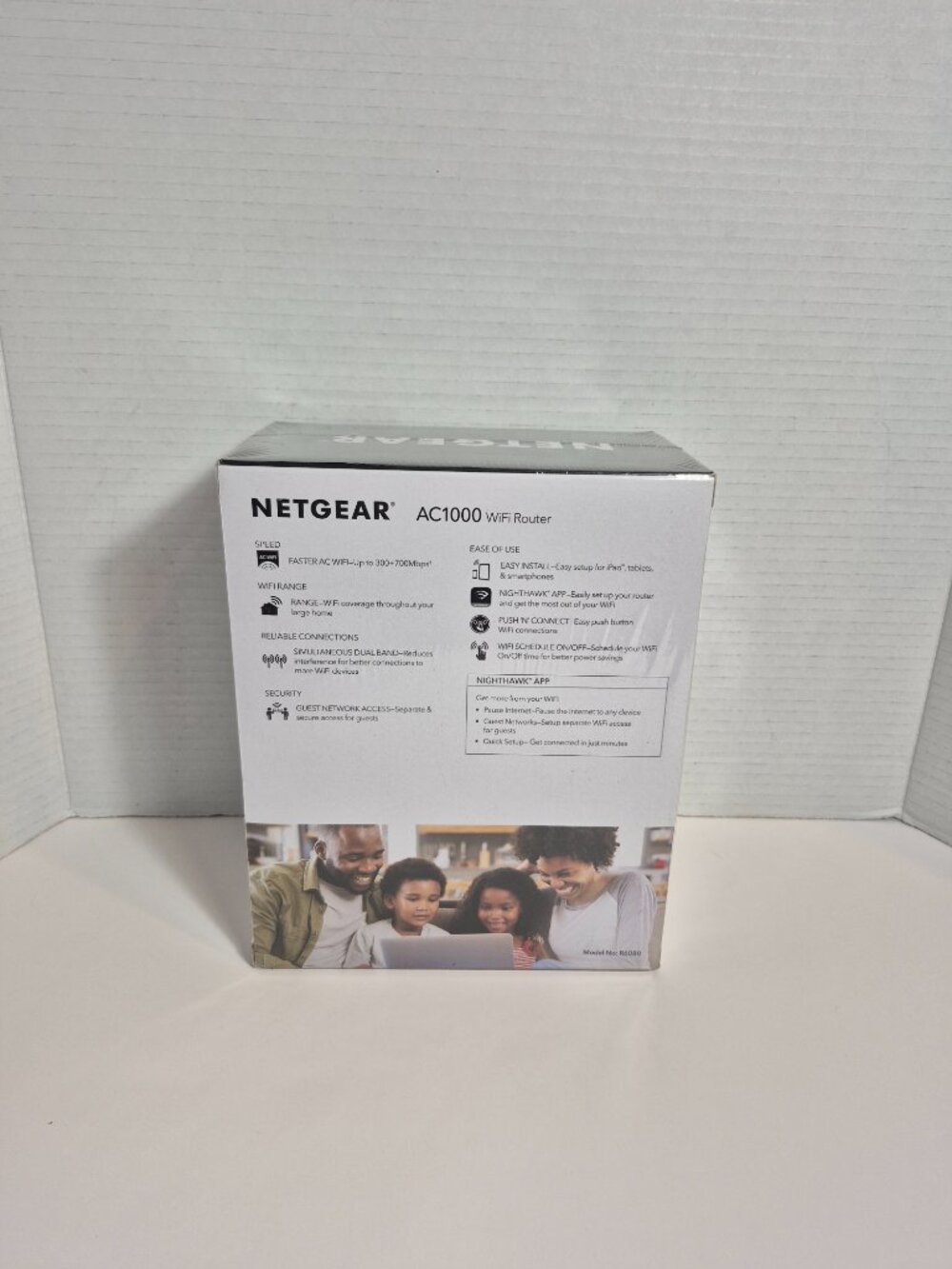 NetGear AC1000 WiFi Router Model R6080 1000Mbps Long Range NEW FACTORY SEALED - Picture 4 of 10
